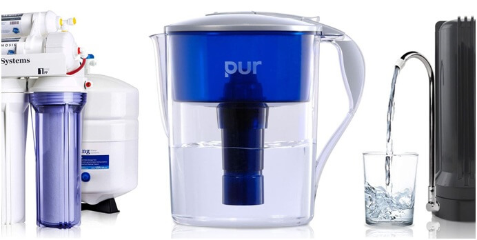 What are the main differences between Water Filters and Water Purifiers