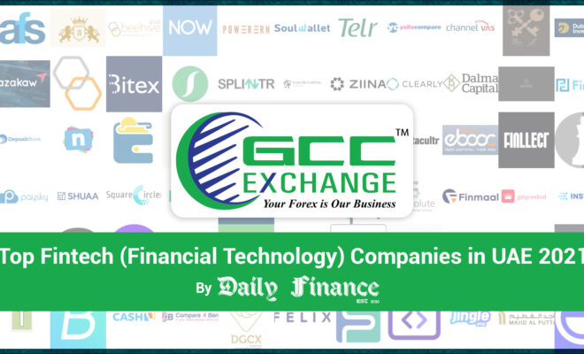 GCC Exchange Listed Among Top Fintech Companies in UAE 2021