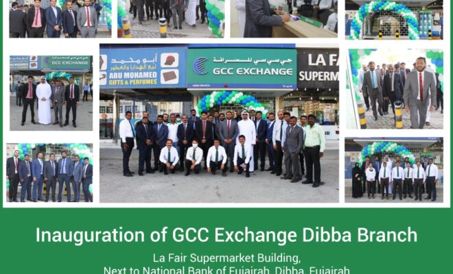 GCC Exchange Opens Its Eighth Branch In Dibba Al-Fujairah